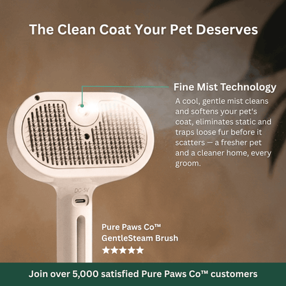 PurePawsCo™ GentleSteam Brush