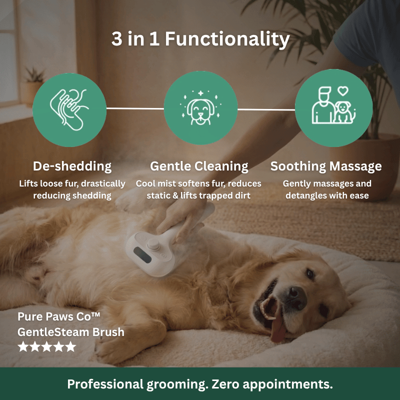 PurePawsCo™ GentleSteam Brush