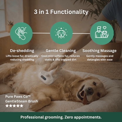 PurePawsCo™ GentleSteam Brush
